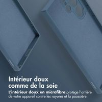 imoshion Coque Couleur avec MagSafe Samsung Galaxy S24 Ultra - Bleu foncé