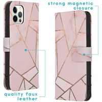 imoshion Coque silicone design iPhone 12 (Pro) - Pink Graphic