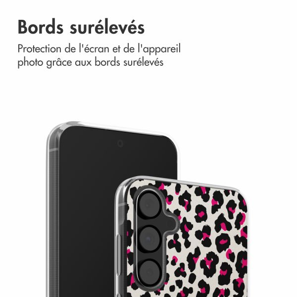 imoshion Coque Design Samsung Galaxy A55 - Leopard Pink