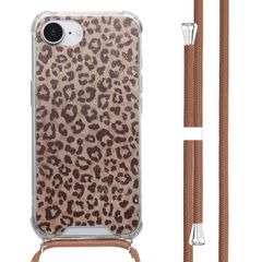 imoshion Coque Design avec cordon Apple iPhone 16e - Leopard Mood