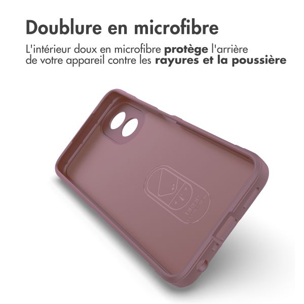 imoshion Coque arrière EasyGrip Oppo A18 / Oppo A38 - Violet