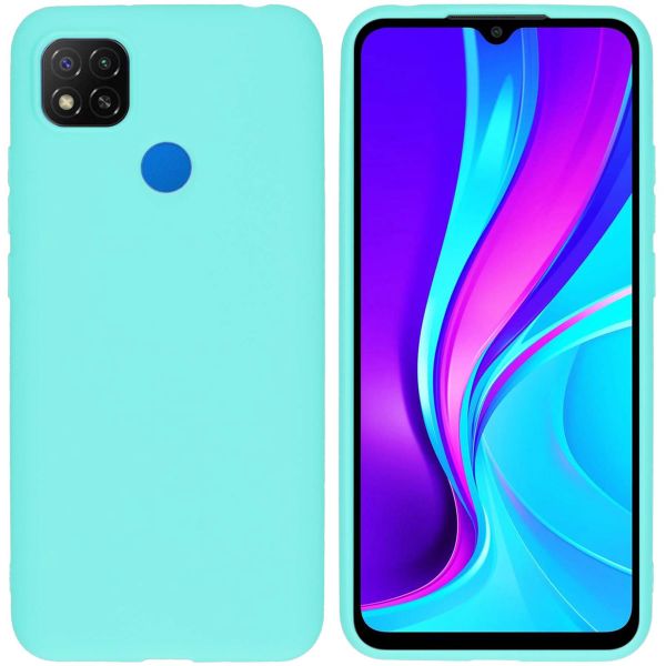 imoshion Coque Couleur Xiaomi Redmi 9C - Menthe verte