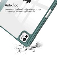 imoshion Coque tablette rigide Trifold iPad Pro 13 (2024) M4 - Vert