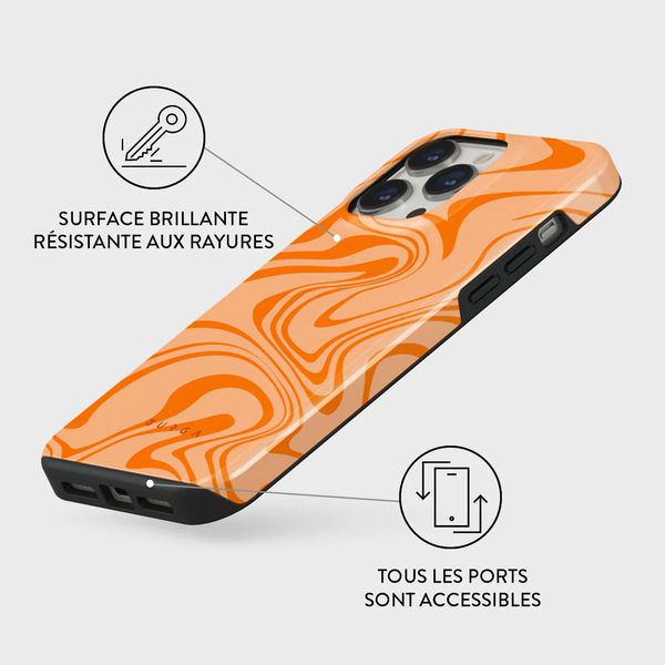 Burga Coque arrière Tough iPhone 14 Pro Max - High Vibrations