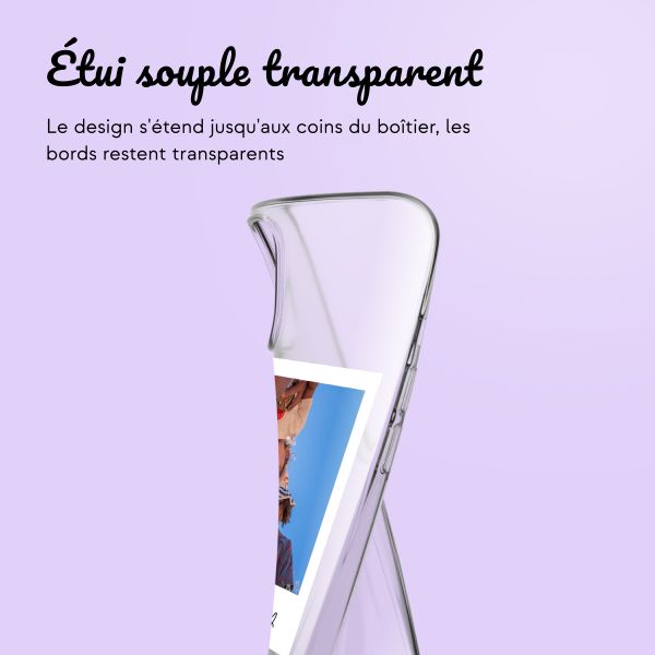 Coque avec votre propre photo et/ou texte Apple iPhone 13 - Polaroid