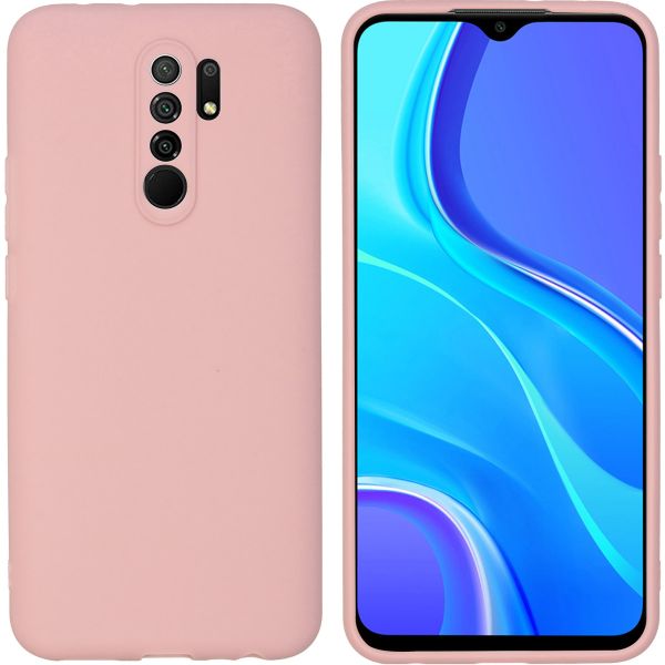 imoshion Coque Couleur Xiaomi Redmi 9 - Dusty Pink