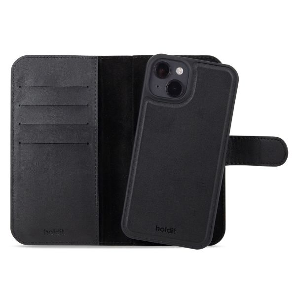 Holdit Coque Wallet Magnet Plus iPhone 15 - Noir