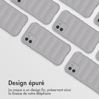 imoshion Coque arrière EasyGrip iPhone 12 - Gris