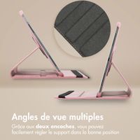 imoshion Coque tablette rotatif iPad Pro 12.9 (2022) / Pro 12.9 (2021) / Pro 12.9 (2020) - Rose