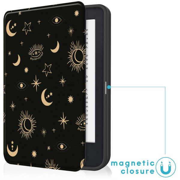 imoshion Slim Soft Sleepcover Kobo Clara 2E / Tolino Shine 4 - Stars Sky