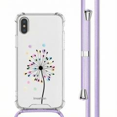 imoshion Coque Design avec cordon Apple iPhone X / Xs - Sandstone Dandelion