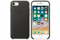 Apple Coque en cuir iPhone SE (2022 / 2020) / 8 / 7 - Charcoal Grey