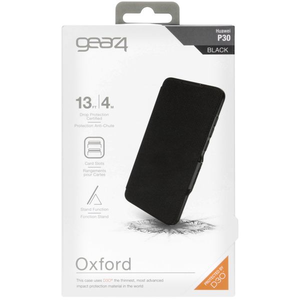 ZAGG Étui de téléphone portefeuille Oxford Huawei P30 - Noir