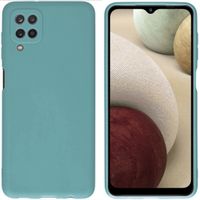 imoshion Coque Couleur Samsung Galaxy A12 - Vert foncé