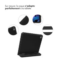 imoshion Coque kidsproof avec poignée Apple iPad Air 13 pouces (2025) M3 / (2024) M2 - Noir