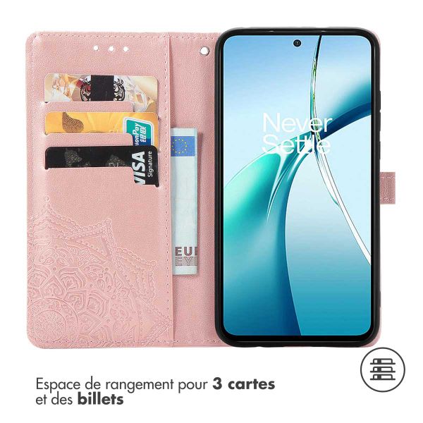 imoshion Etui de télephone Mandala Oppo Reno 13 - Rose Doré