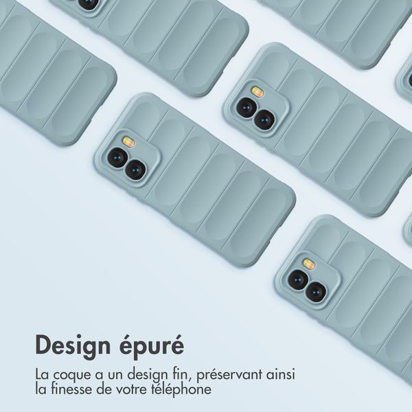 imoshion EasyGrip Backcover Oppo A6x (4G/5G) - Bleu clair