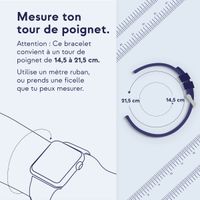 imoshion Bracelet Ocean en silicone Samsung Galaxy Watch 8 (40/44mm) / Classic (46mm) - Lumière stellaire