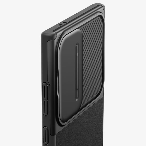 Spigen Coque Optik Armor Camera slider Samsung Galaxy S24 Ultra - Black