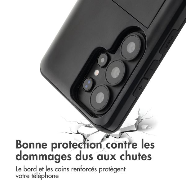 imoshion Coque arrière avec porte-cartes Samsung Galaxy S26 Ultra - Noir