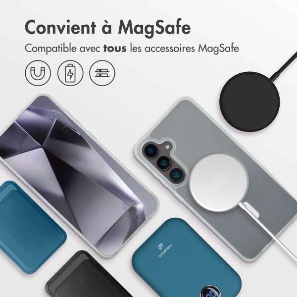 imoshion Coque Color Guard avec MagSafe Samsung Galaxy S24 Plus - Blanc