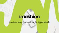 imoshion Coque rigide brillante à couverture complète pour Apple Watch Series 4 / 5 / 6 / SE - 44 mm - Pearlescent