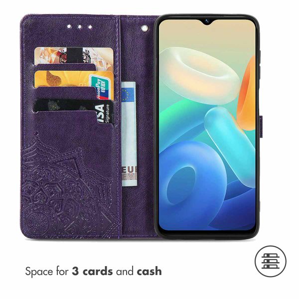 imoshion Etui de téléphone portefeuille Mandala Oppo A77 - Violet