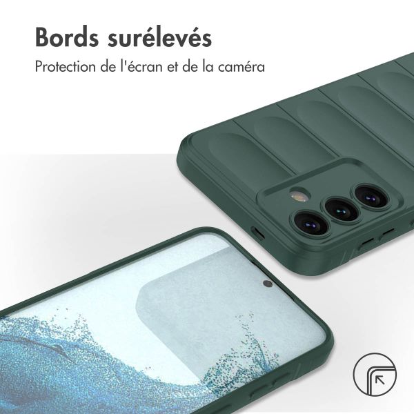 imoshion Coque arrière EasyGrip Samsung Galaxy S24 Plus - Vert foncé