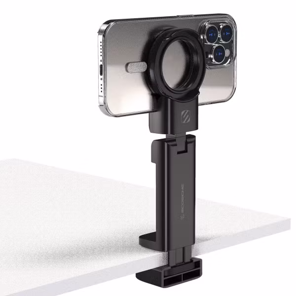 Scosche Travel Mount avec MagSafe – Support téléphone – Réglable – Magnétique – Noir