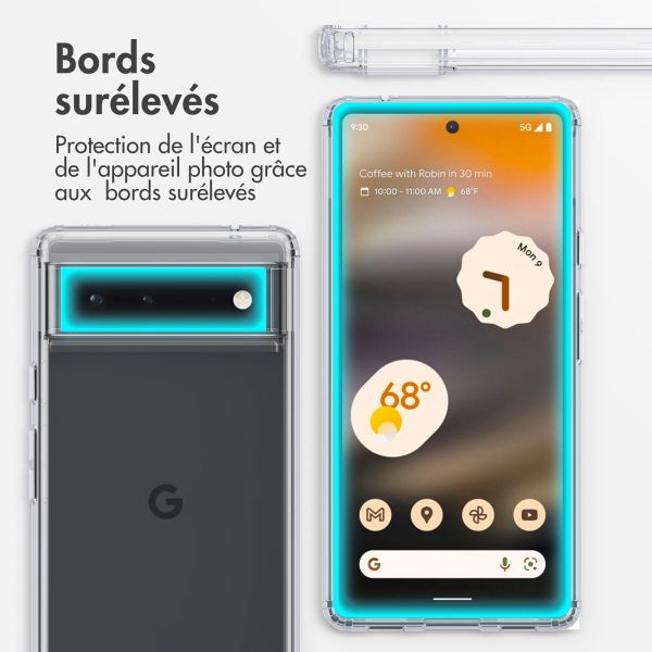 imoshion Coque Stand Google Pixel 6a - Transparent