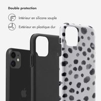 Selencia Coque arrière Vivid Apple iPhone 11 - Trendy Leopard