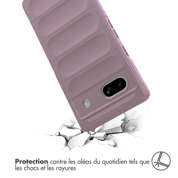 imoshion Coque arrière EasyGrip Google Pixel 7a - Violet