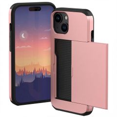 imoshion Coque arrière avec porte-cartes Apple iPhone 15 - Rose Doré