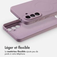 imoshion Coque Couleur avec MagSafe Samsung Galaxy A36 - Violet