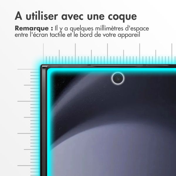 Accezz Protection d'écran en verre trempé Privacy Samsung Galaxy Z Fold 6