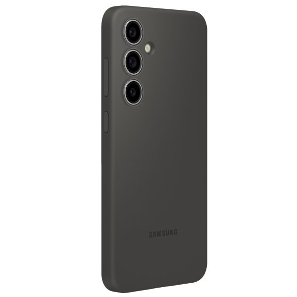 Samsung Original Coque en silicone Samsung Galaxy S24 FE - Noir