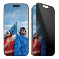 PanzerGlass Protection d'écran Privacy Ultra-Wide Fit Anti-bactérienne avec applicateur Apple iPhone 16 Pro