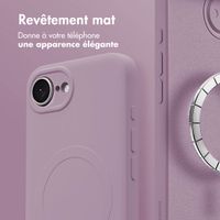 imoshion Coque Couleur avec MagSafe Apple iPhone 16e - Violet