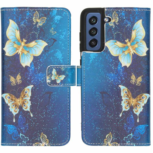 imoshion Coque silicone design Galaxy S21 FE - Blue Butterfly