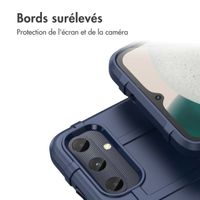 imoshion Coque Rugged Shield Samsung Galaxy A05s - Bleu foncé