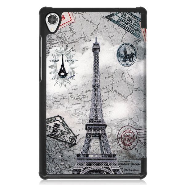 imoshion Coque tablette Design Trifold Lenovo Tab M8 / M8 FHD - Paris