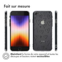 imoshion Coque Design Apple iPhone SE (2022 / 2020) / 8 / 7 - Hearts