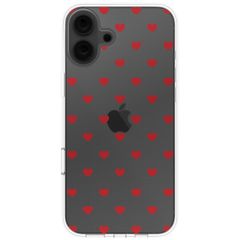 imoshion Coque Design Apple iPhone 16 - Red Hearts
