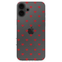 imoshion Coque Design iPhone 16 - Red Hearts