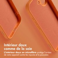 imoshion Coque Couleur avec MagSafe Apple iPhone 17 - Neon Orange