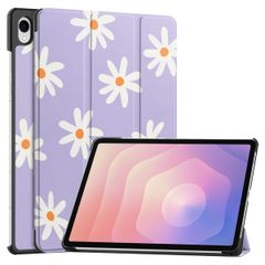 imoshion Coque tablette Design Trifold Samsung Galaxy Tab S11 - Flowers Distance