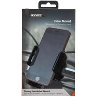 Accezz Support de téléphone pour vélo - Réglable - Universel - Noir