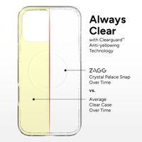 ZAGG Coque Crystal Palace Snap MagSafe iPhone 16 Pro Max - Transparent