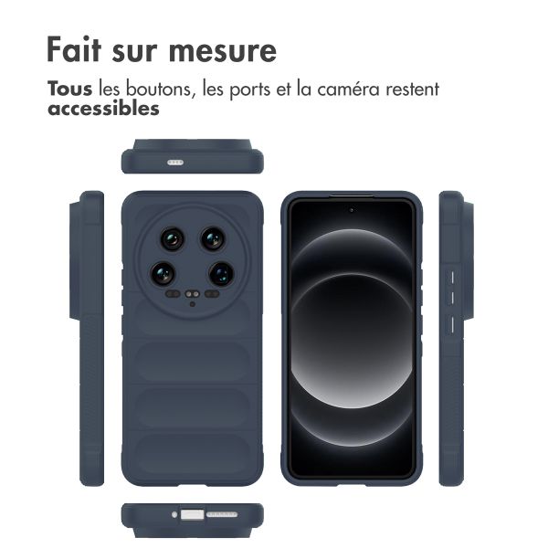 imoshion Coque arrière EasyGrip Xiaomi 14 Ultra - Bleu foncé