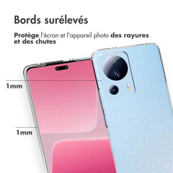 Accezz Coque Clear Xiaomi 13 Lite - Transparent